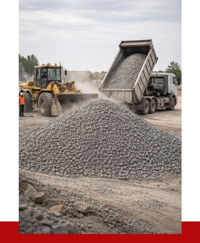 Купить щебень с доставкой в Торжке от 2556 руб. | ПРОНЕРУДТрж