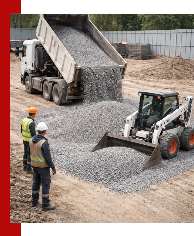 Доставка и продажа гранитного щебня фракции 0-5 в Торжке