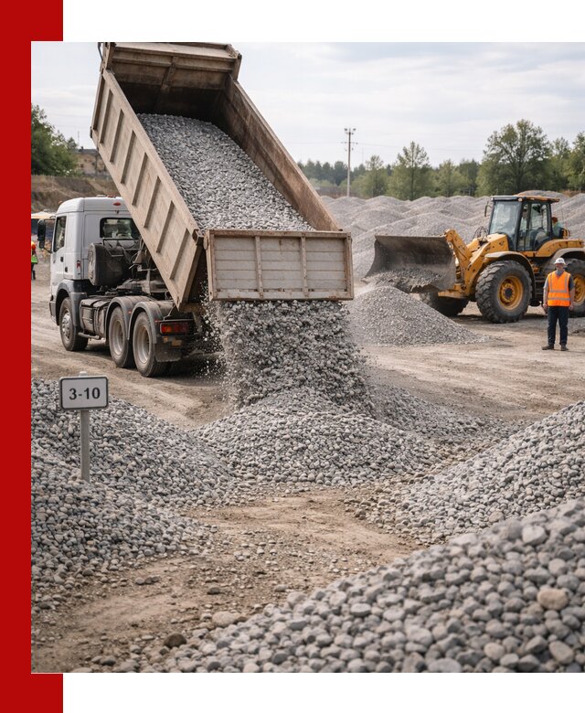 Гранитный щебень фракции 3–10: доставка и продажа в Торжке
