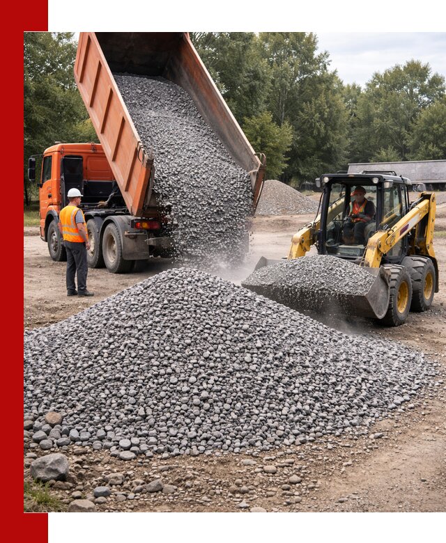 Купить гранитный щебень фракции 5–10 в Торжке с доставкой