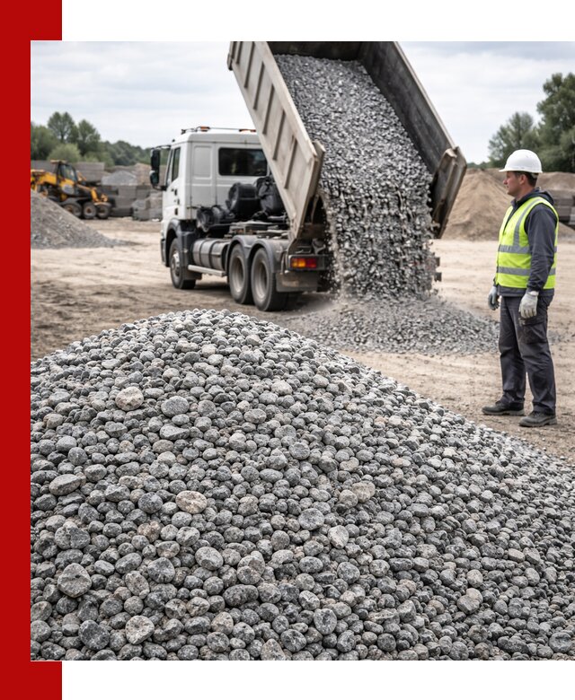 Доставка и продажа гранитного щебня фракции 5-20 в Торжке