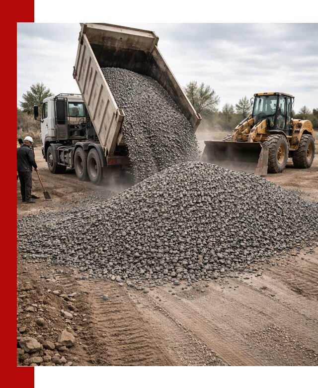 Гранитный щебень фракция 10-20 с доставкой в Торжке