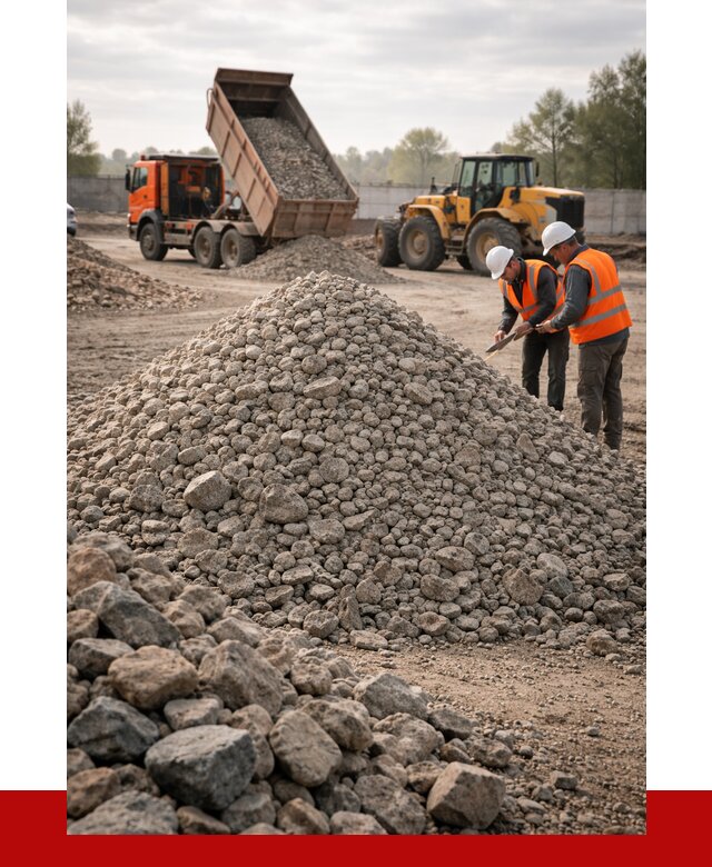 Гранитный щебень фракция 40-70 в Торжке от 2556 руб ПРОНЕРУДТрж