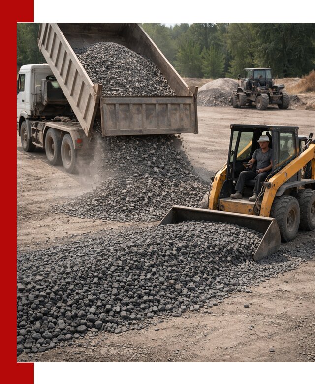 Гранитный щебень фракция 40-70 с доставкой в Торжке