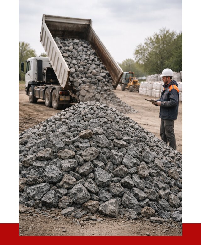 Гранитный щебень фракция 100-200 в Торжке от 4294 р. ПРОНЕРУДТрж