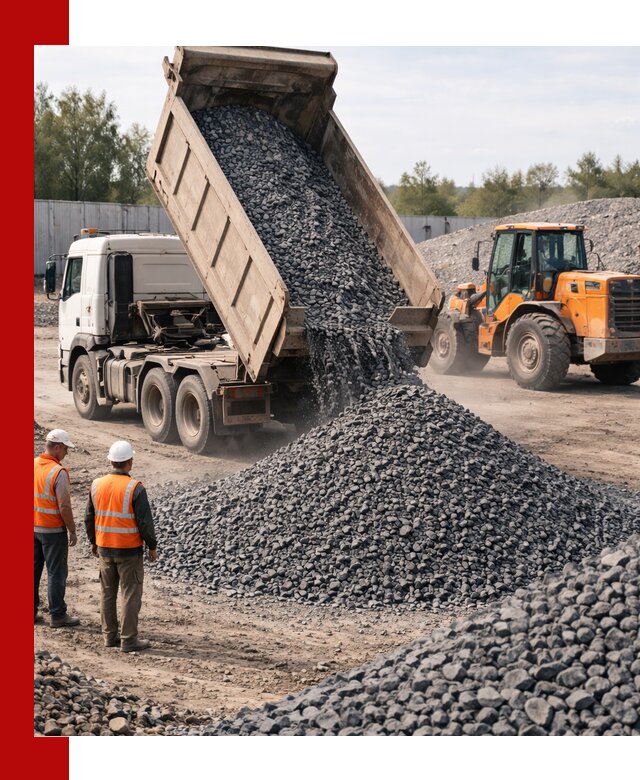 Доставка и продажа щебня габбро-диабаза в Торжке