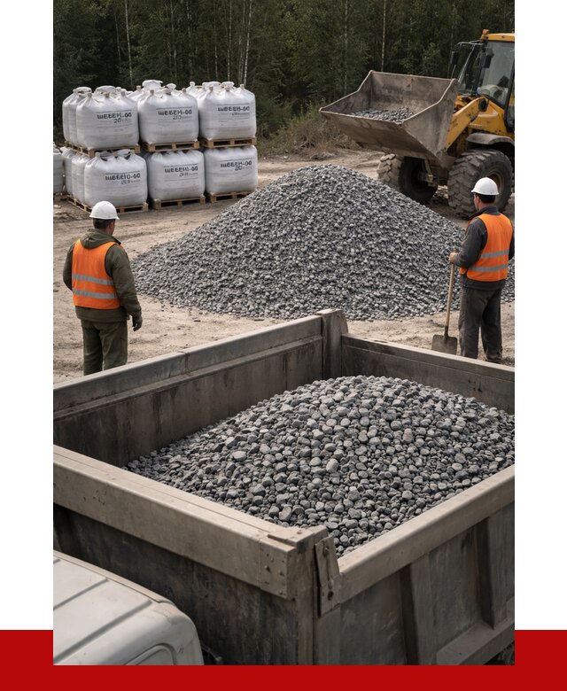 Щебень габбро диабаз 20-40 в Торжке от 3476 руб. | ПРОНЕРУДТрж