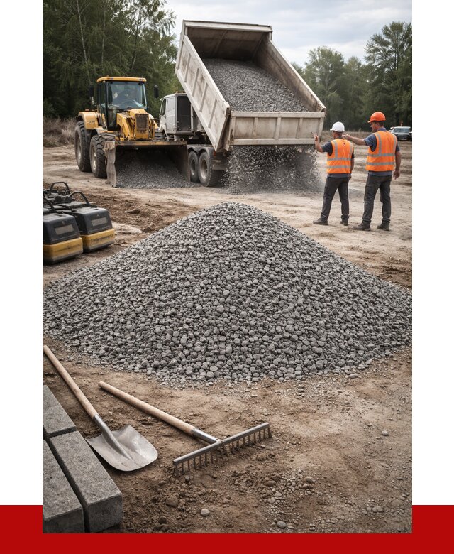 Гравийный щебень купить в Торжке от 2249 р. ПРОНЕРУДТрж