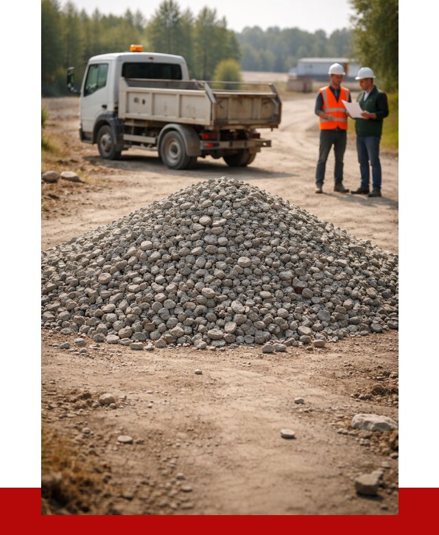 Гравийный щебень фракция 20-40 в Торжке от 1227 р. | ПРОНЕРУДТрж
