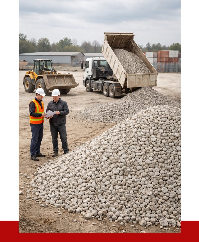 Известняковый щебень в Торжке от 1431 р. доставка | ПРОНЕРУДТрж
