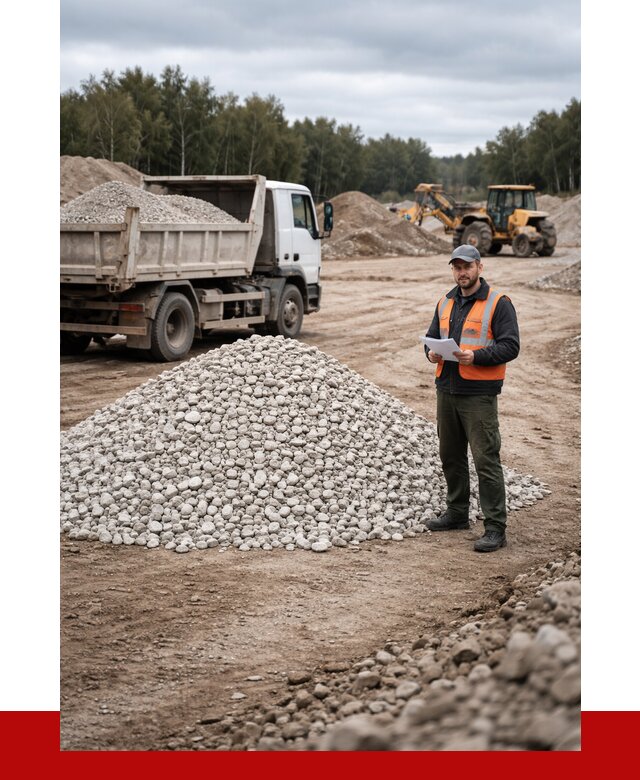 Доломитовый щебень в Торжке купить от 2249 р., ПРОНЕРУДТрж