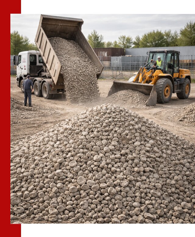 Доломитовый щебень фракции 20–41 с доставкой в Торжке