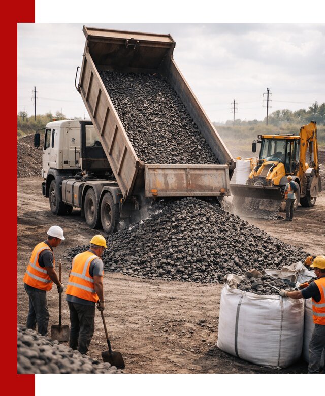 Шлаковый щебень фракция 40-70 с доставкой в Торжке