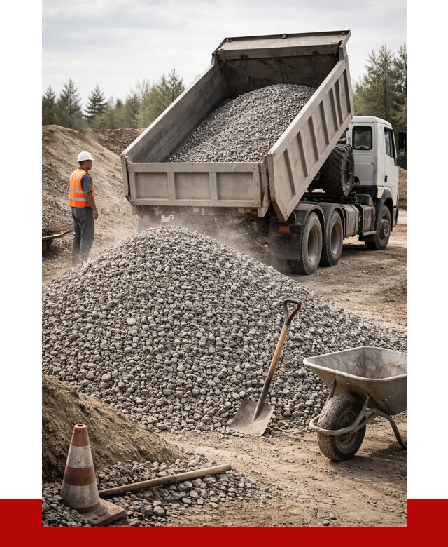 Купить вторичный щебень в Торжке от 1534 р. - ПРОНЕРУДТрж