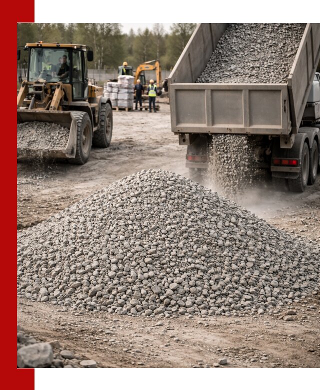 Вторичный щебень фракции 5-20 в Торжке — доставка и продажа крупнотоннажно