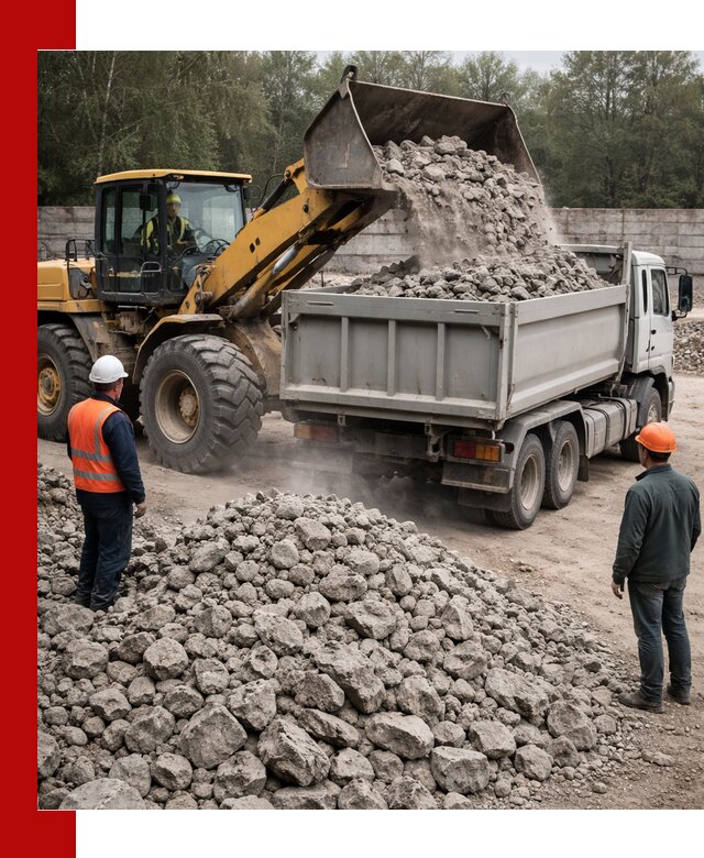 Вторичный щебень фракция 70–150 в Торжке с доставкой