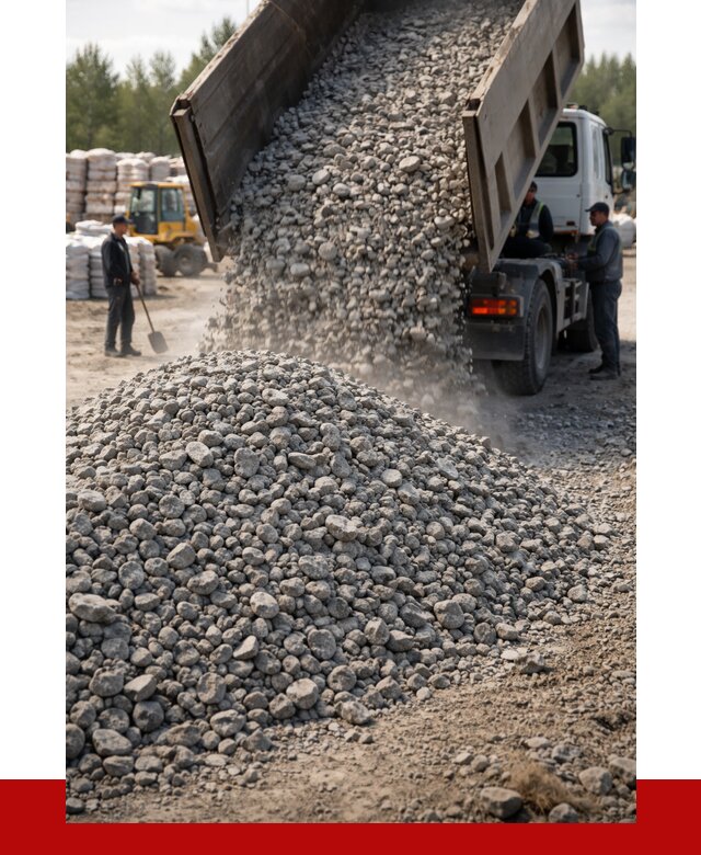 Бетонный щебень фракция 40-70 в Торжке от 1840 р. ПРОНЕРУДТрж