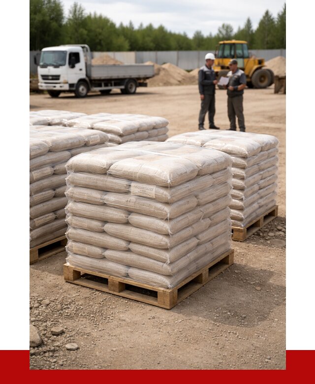 Карьерный песок в мешках в Торжке от 1227 р. - ПРОНЕРУДТрж