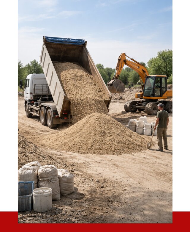Купить речной песок в Торжке от 1227 р. за куб | ПРОНЕРУДТрж
