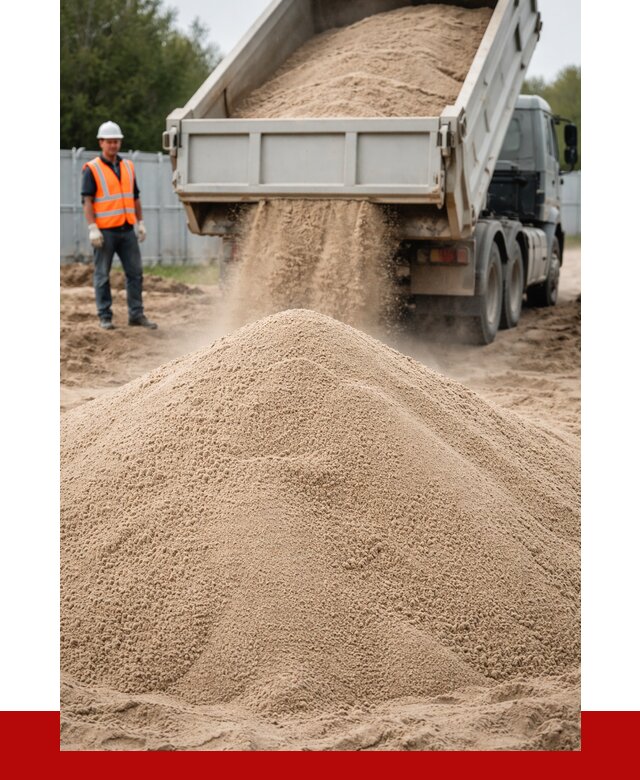 Купить сеяный песок с доставкой в Торжке от 2249 р ПРОНЕРУДТрж