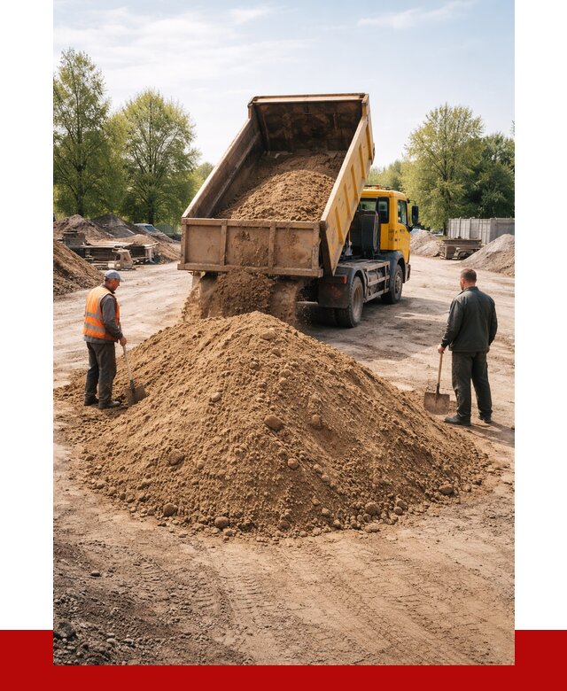 Пескогрунт в Торжке от 4294 р. с доставкой от ПРОНЕРУДТрж
