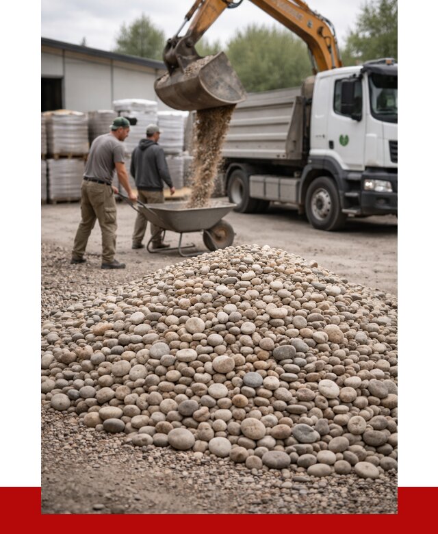 Галька декоративная в Торжке от 3272 р. за куб | ПРОНЕРУДТрж