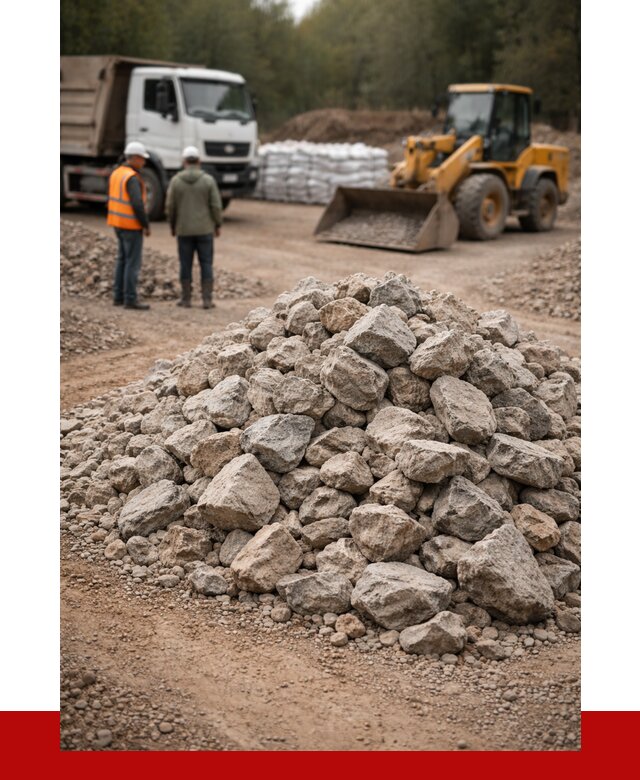 Купить бутовый камень с доставкой в Торжке от 2352 р. | ПРОНЕРУДТрж