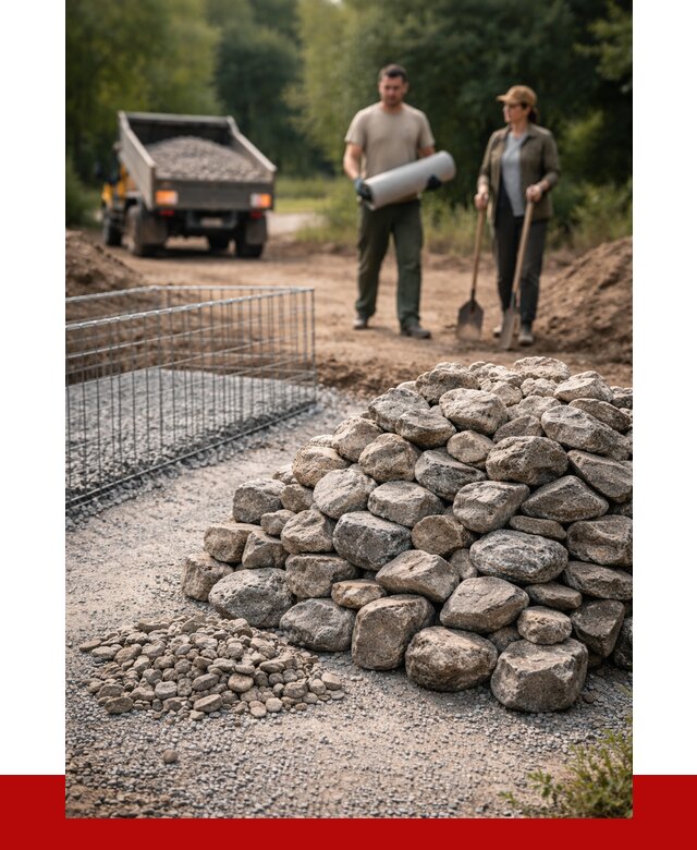 Камень для габионов фракция 100-200 в Торжке от 4908 р. | ПРОНЕРУДТрж