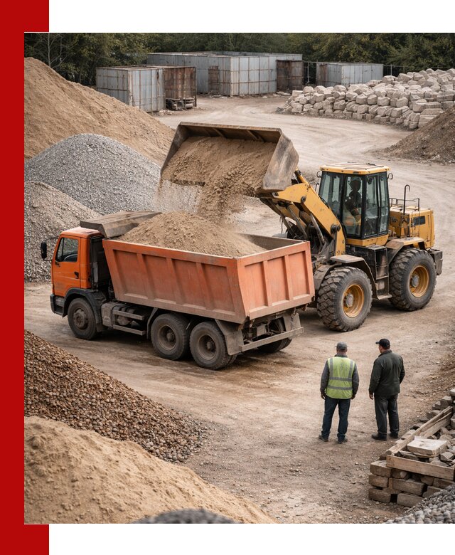 Доставка сыпучих смесей и смесей для стройки в Торжке