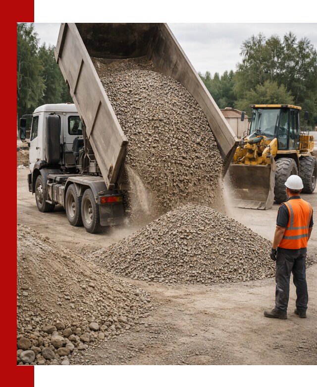 Доставка щпс в Торжке — щебеночно-песчаная смесь под заборы и дорожки