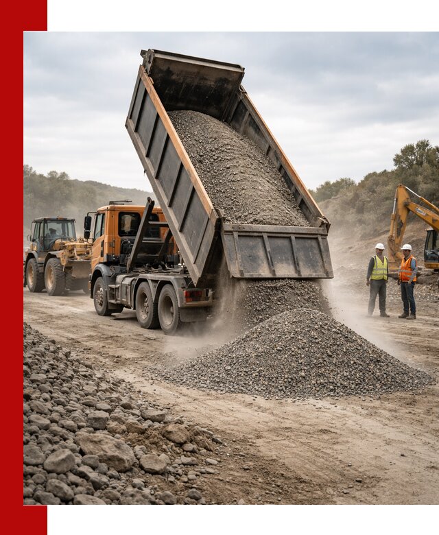 Щебёночно-песчаная смесь ЩПС С1 с доставкой в Торжке