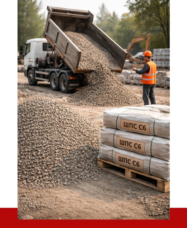 ЩПС С6 в Торжке с доставкой от 2249 р. за куб | ПРОНЕРУДТрж