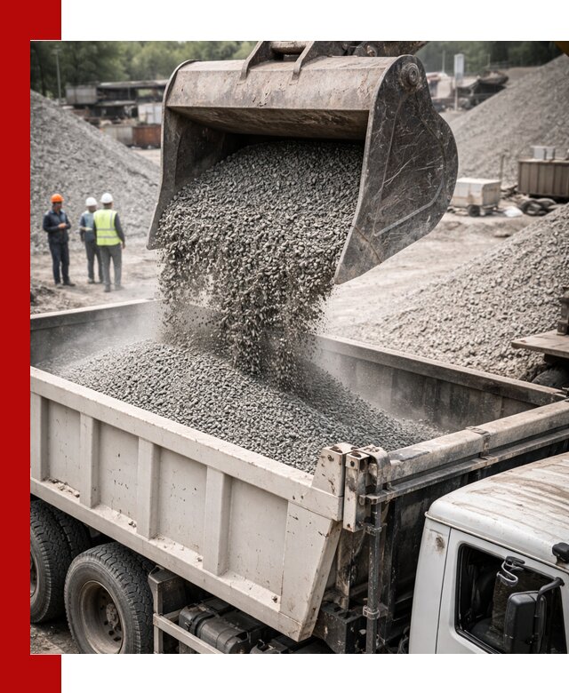 Отсев и крошка для строительства и дорожных работ в Торжке