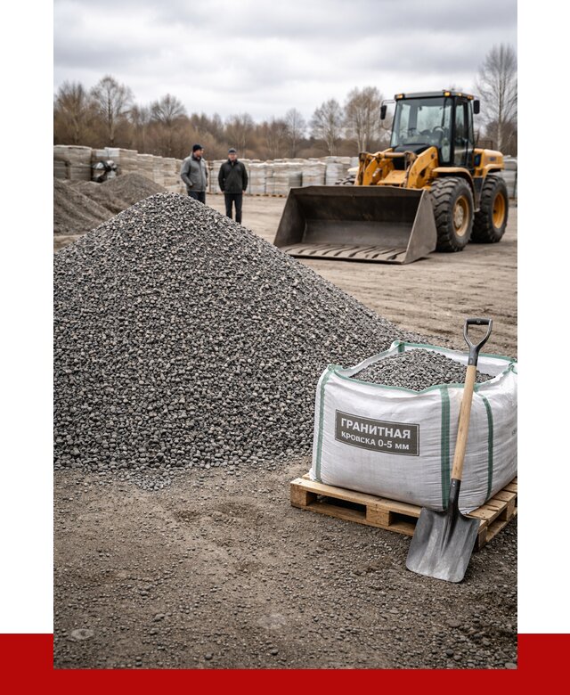Купить гранитную крошку в Торжке от 4908 р. с доставкой | ПРОНЕРУДТрж