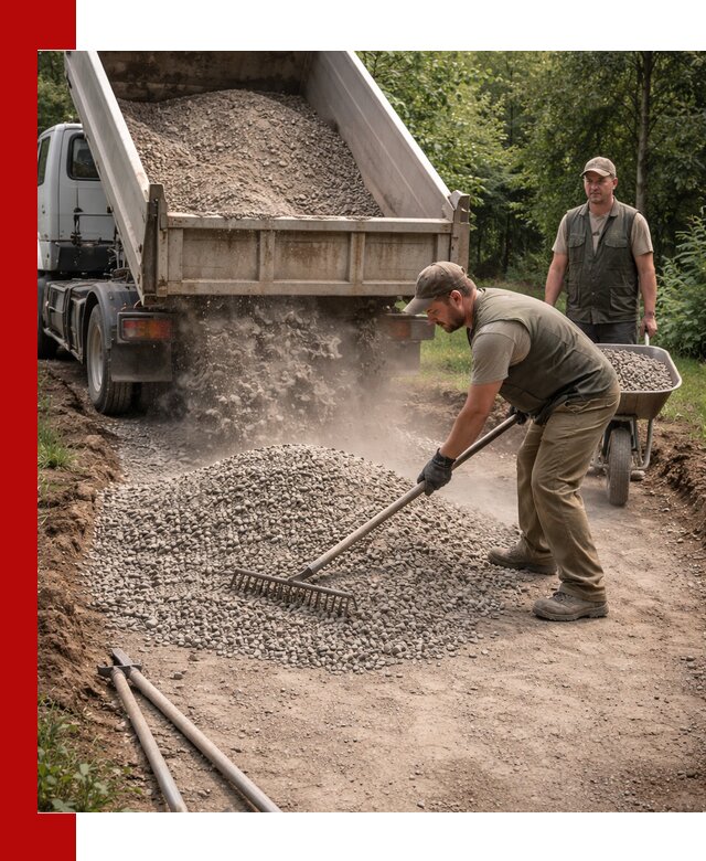 Каменная крошка для дорожек с доставкой в Торжке