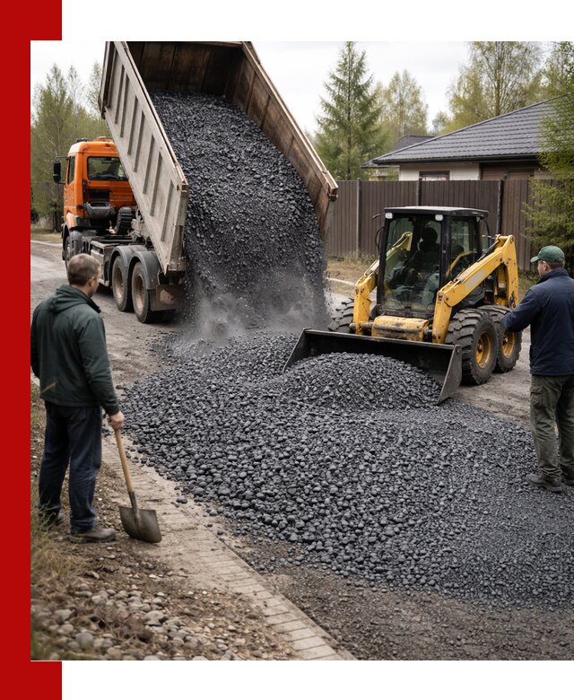 Крошка габбро с доставкой в Торжке для строительных работ