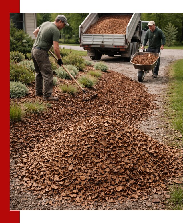 Крошка для мульчирования с доставкой в Торжке