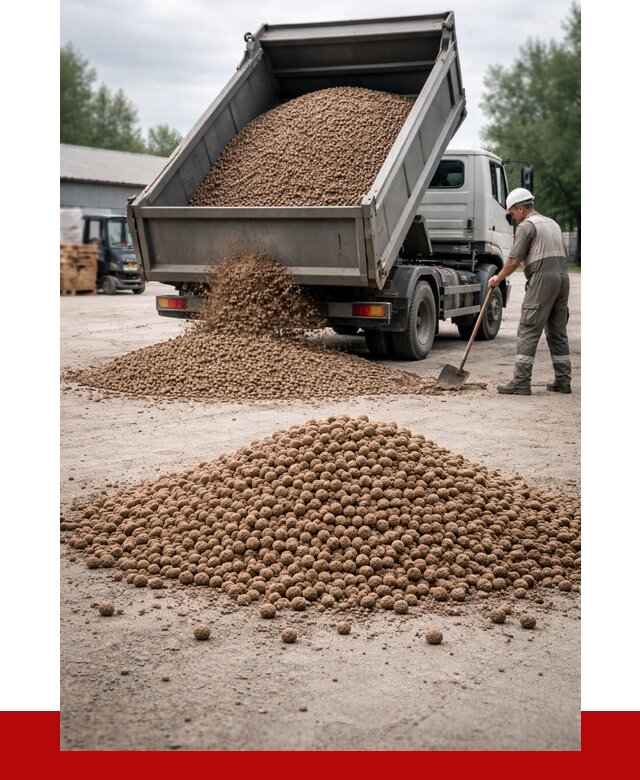 Керамзит с доставкой в Торжке от 4294 р. за м3 | ПРОНЕРУДТрж