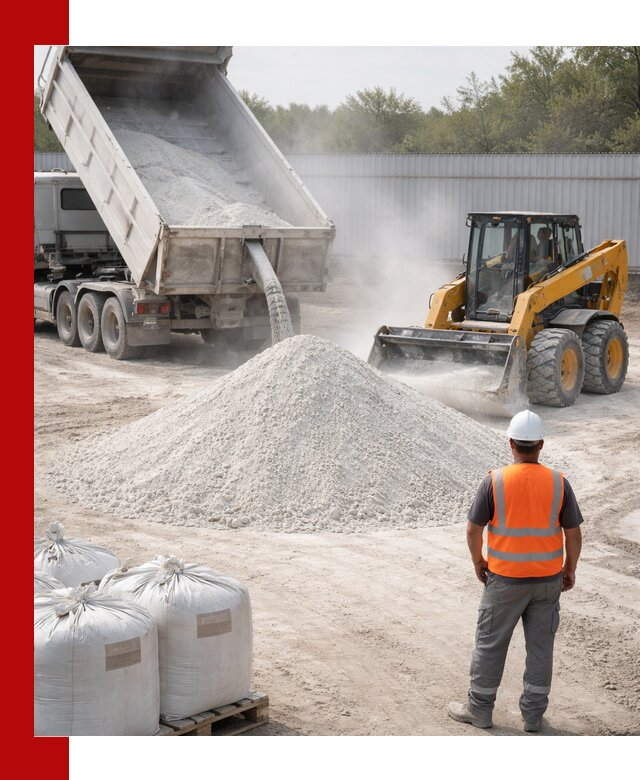 Доставка и продажа известняковой муки в Торжке