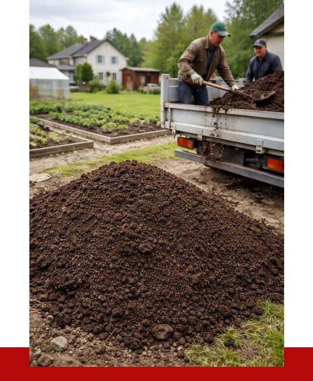 Плодородный грунт в Торжке с доставкой от 4294 р. | ПРОНЕРУДТрж