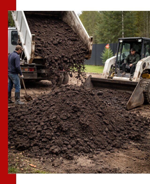 Плодородный грунт с доставкой в Торжке для садов и огородов