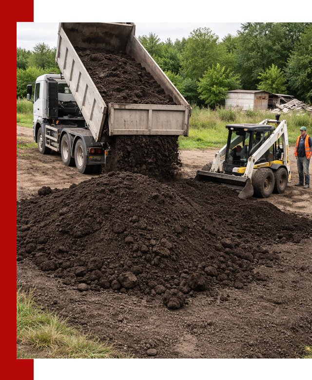 Поставка плодородной земли с доставкой самосвалом в Торжке