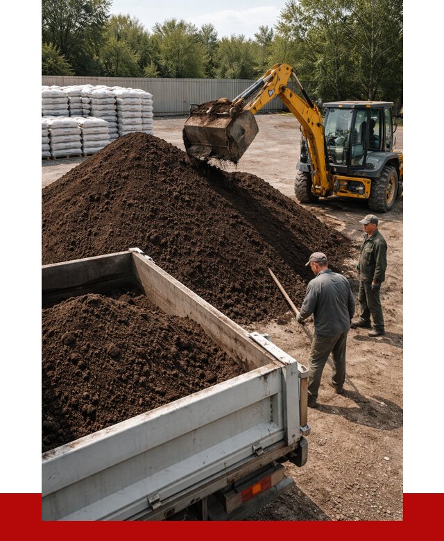 Растительный грунт с доставкой в Торжке от 3272 р. | ПРОНЕРУДТрж