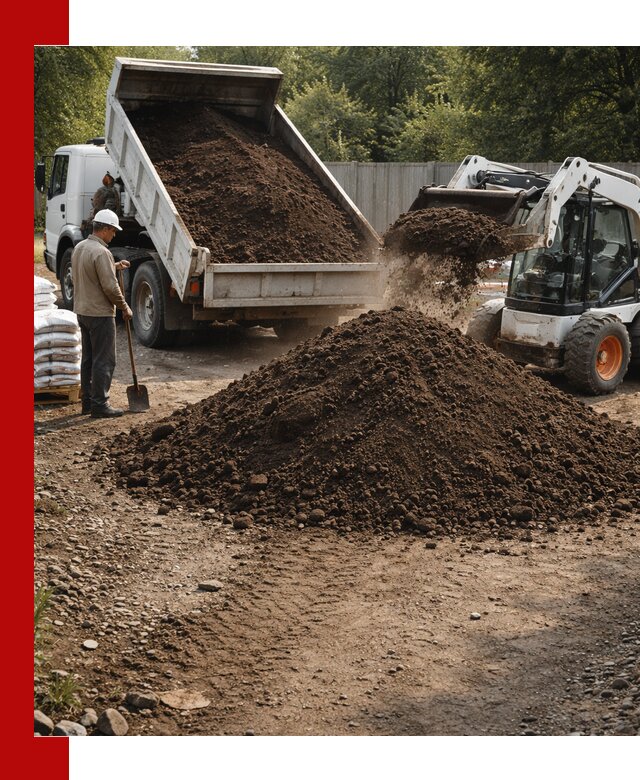 Доставка растительного грунта в Торжке от производителя оптом и в розницу