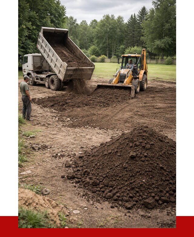 Грунт для выравнивания участка в Торжке от 1227 р. | ПРОНЕРУДТрж