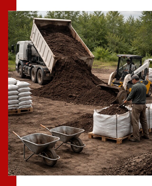 Доставка и продажа торфогрунта в Торжке оптом и в розницу