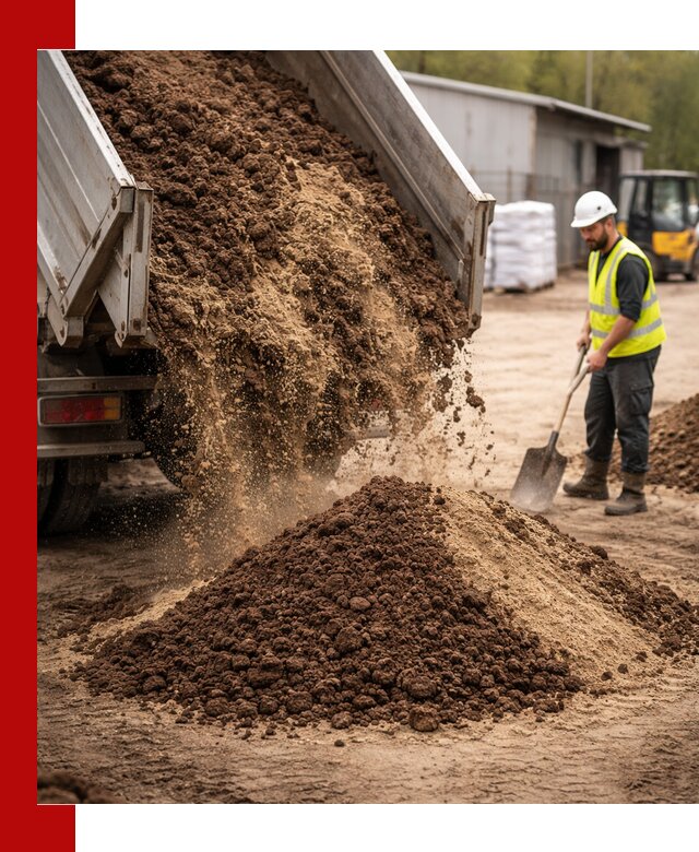 Доставка торфо-песчаной смеси в Торжке для строительства и озеленения