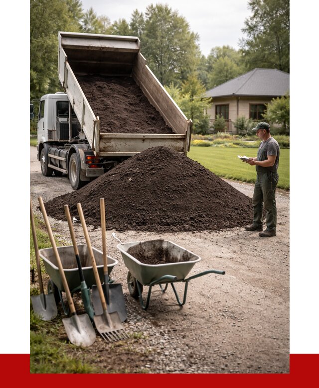 Купить чернозем с доставкой в Торжке от 1840 р. | ПРОНЕРУДТрж