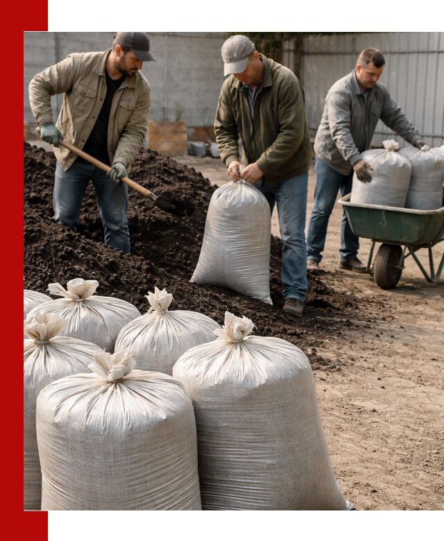 Купить чернозем в мешках с доставкой в Торжке