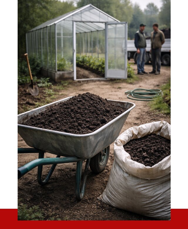 Чернозем для теплицы в Торжке с доставкой от 1534 р. | ПРОНЕРУДТрж